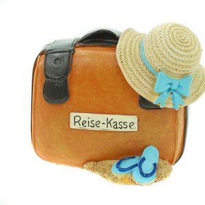 Udo Schmidt GmbH & Co Spardose Reisekoffer 11 cm Koffer Urlaubskasse Urlaub Kasse Sparschwein