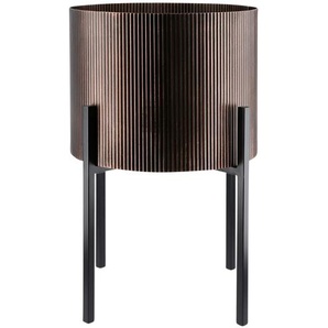 Übertopf auf Metallgestell - kupfer - Metall - 46 cm - [31.5] | Möbel Kraft