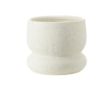 HOME STORY Übertopf - creme - Steingut - 12,2 cm - 14.0 | Möbel Kraft