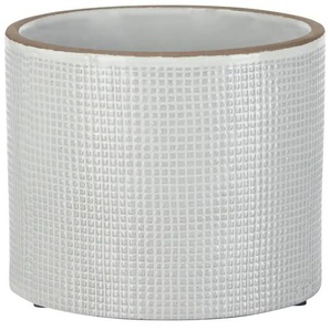 Übertopf - grau - Steinzeug - 11,5 cm - 14.0 | Möbel Kraft