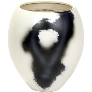 Übertopf LAMBERT Keiichi Pflanzgefäße Gr. H: 37 cm, schwarz (schwarz, weiß) Übertöpfe