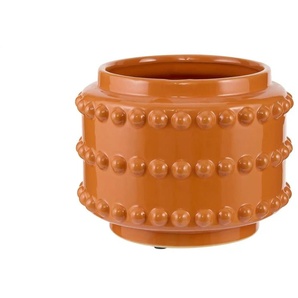Übertopf - orange - Keramik - 16,5 cm - 21.0 | Möbel Kraft