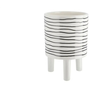 Übertopf - weiß - Dolomite - 14,5 cm - 10.0 | Möbel Kraft