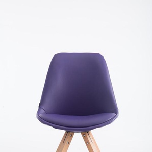 Ufstjenn Dining Chair - Modern - Purple - Wood - 47,5 cm x 55,5 cm x 83,5 cm