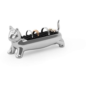 Umbra Ringhalter, Chrom, Metall, Textil, 4x5x12 cm, Ordnen & Aufbewahren, Schmuckaufbewahrung