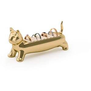 Umbra Ringhalter, Messing, Metall, Textil, 4x5x12 cm, Ordnen & Aufbewahren, Schmuckaufbewahrung