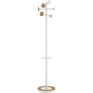 Unilux Bora Bamboo coat stand whitebamboo