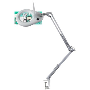 Unilux Zoom magnifying lamp white