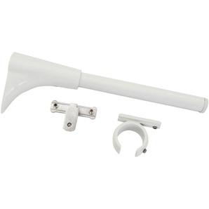 Universal Wandträger Chicago 1- und 2-Lauf für Ø 20 mm Weiß