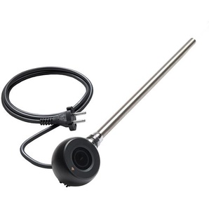 Universelles 1200 Watt WLAN-Heizelement mit Stecker | Schwarz - ECOSO by Hudson Reed