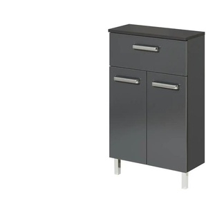 uno Bad-Unterschrank  Monti ¦ grau ¦ Maße (cm): B: 50 H: 81 T: 20.0