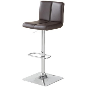 uno Barhocker höhenverstellbar Heino ¦ braun ¦ Maße (cm): B: 42 H: 90 T: 49.0