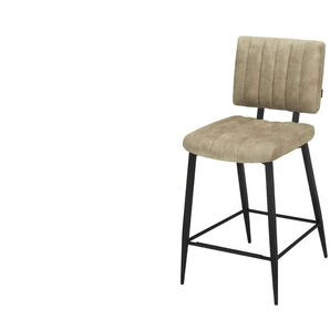 uno Barstuhl Vicenza ¦ beige ¦ Maße (cm): B: 46,5 H: 103 T: 58.5