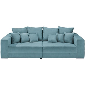 uno Bigsofa aus Cordstoff Ricardo ¦ blau ¦ Maße (cm): B: 262 H: 85 T: 111.0