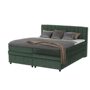 Boxbett mit Bettkasten Bruno ¦ grün ¦ Maße (cm): B: 166 H: 106