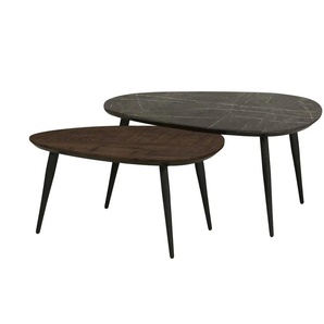 uno Couchtisch 2er Set Dortmund ¦ holzfarben