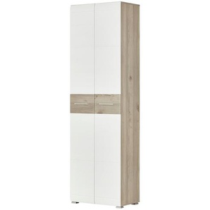uno Dielenschrank  Miko ¦ holzfarben ¦ Maße (cm): B: 59 H: 197 T: 37