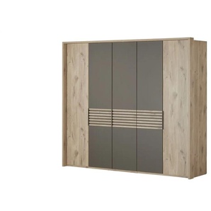 uno Drehtürenschrank Helsinki ¦ holzfarben ¦ Maße (cm): B: 256,4 H: 220 T: 65.0