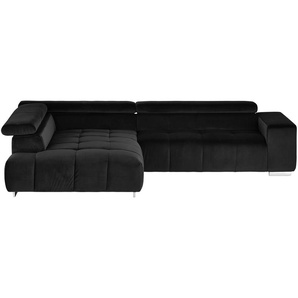 uno Ecksofa  Origo ¦ schwarz ¦ Maße (cm): B: 308 H: 70 T: 225.0