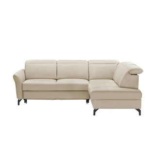 uno Ecksofa  Basel ¦ beige ¦ Maße (cm): B: 243 H: 100 T: 200.0