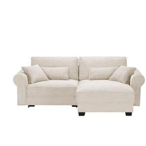 uno Ecksofa beidseitig montierbar Angelina klein ¦ creme ¦ Maße (cm): B: 255 H: 92 T: 185.0