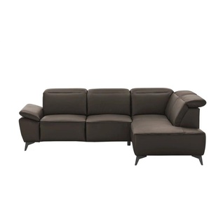 uno Ecksofa  Belfast ¦ braun ¦ Maße (cm): B: 260 H: 100 T: 203.0