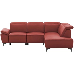 uno Ecksofa  Belfast ¦ rot ¦ Maße (cm): B: 260 H: 100 T: 203.0