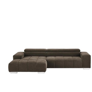 uno Ecksofa braun - Mikrofaser Origo ¦ braun ¦ Maße (cm): B: 303 H: 70 T: 185.0