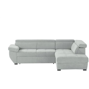 uno Ecksofa  Formula ¦ grau ¦ Maße (cm): B: 262 H: 79 T: 224.0