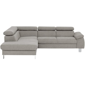 uno Ecksofa  Micky ¦ grau ¦ Maße (cm): B: 207 H: 72 T: 249.0
