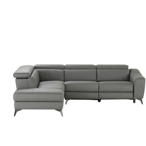 uno Ecksofa mit elektrischer Relaxfunktion Art ¦ grau ¦ Maße (cm): B: 271 H: 97 T: 219.0