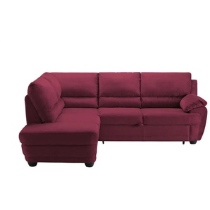 uno Ecksofa Nebolo ¦ rot ¦ Maße (cm): B: 245 H: 97 T: 222.0