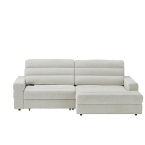 uno Ecksofa  Novia ¦ grau ¦ Maße (cm): B: 254 H: 91 T: 152.0