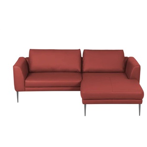 uno Ecksofa  Savona ¦ rot ¦ Maße (cm): B: 220 H: 83 T: 180.0