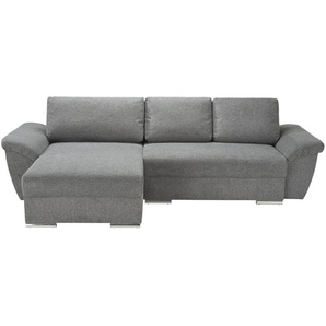 uno Ecksofa  seitenverkehrt montierbar Valencia ¦ grau ¦ Maße (cm): B: 272 H: 86 T: 156.0