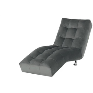 uno Einzelliege  Inga ¦ grau ¦ Maße (cm): B: 164 H: 88 T: 68.0