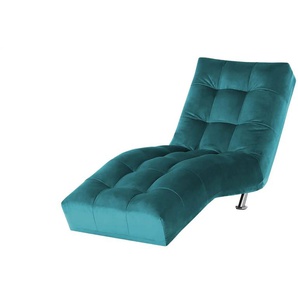 uno Einzelliege Inga ¦ türkis/petrol ¦ Maße (cm): B: 164 H: 88 T: 68.0