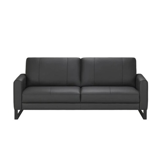 uno Einzelsofa  Ethan ¦ schwarz ¦ Maße (cm): B: 197 H: 85 T: 91.0