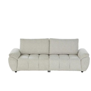 uno Einzelsofa mit Relaxfunktion Paula ¦ beige ¦ Maße (cm): B: 238 H: 92 T: 136.0