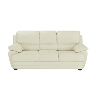 uno Einzelsofa Sitz- und Rückenbezug aus Echtleder Nebolo III ¦ creme ¦ Maße (cm): B: 209 H: 97 T: 100.0