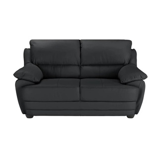 uno Einzelsofa Sitz- und Rückenbezug aus Echtleder Nebolo III ¦ schwarz ¦ Maße (cm): B: 174 H: 97 T: 100.0