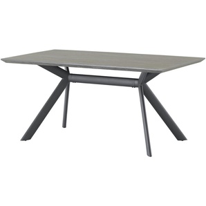 uno Esstisch in Steinoptik Jamil ¦ grau ¦ Maße (cm): B: 90,3 H: 76,2