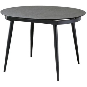 uno Esstisch  Tanea ¦ schwarz ¦ Maße (cm): B: 100 H: 75