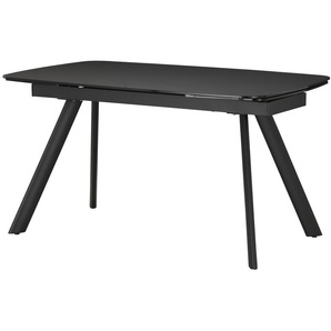 uno Glastisch ausziehbar Tilly ¦ grau ¦ Maße (cm): B: 90 H: 76