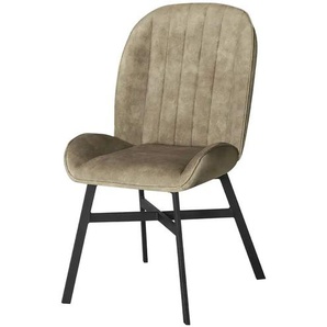 uno Esszimmerstuhl  Canberra ¦ beige ¦ Maße (cm): B: 51 H: 94 T: 62.0