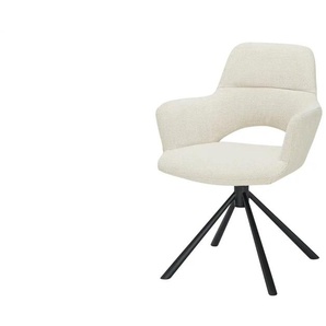 uno Esszimmerstuhl drehbar Debby ¦ beige ¦ Maße (cm): B: 60 H: 85,5 T: 62.0