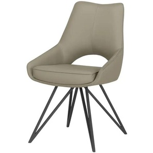 uno Esszimmerstuhl mit erhöhter Sitzkante Vineto ¦ braun ¦ Maße (cm): B: 54 H: 91 T: 62.0
