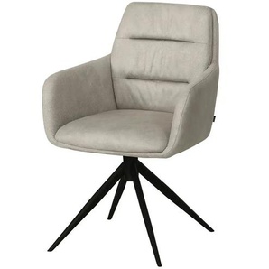 uno Esszimmerstuhl  Paco ¦ beige ¦ Maße (cm): B: 57,5 H: 87,5 T: 63.5