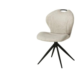 uno Esszimmerstuhl  River ¦ beige ¦ Maße (cm): B: 55 H: 86,7 T: 60.5