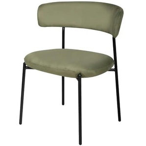 uno Esszimmerstuhl  Saron ¦ grün ¦ Maße (cm): B: 62,5 H: 79 T: 56.5